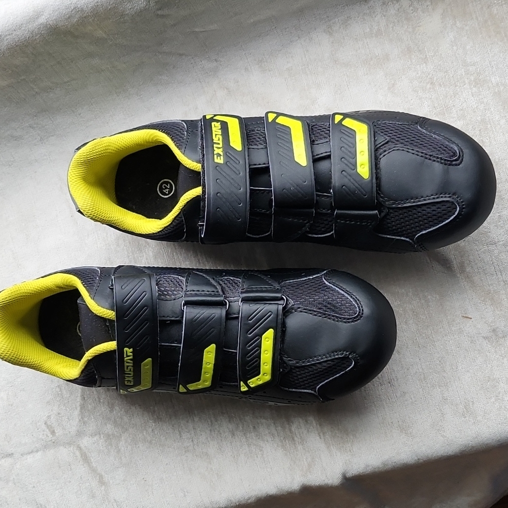 Exustar Cycling Shoes w/ Delta clips, Euro size 42